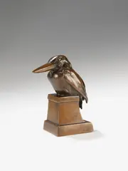 Hans Gsell, Kookaburra - Lachender Hans, 1908, Bronze