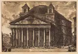 Giovanni Battista Piranesi, Veduta del Pantheon d'Agrippa oggi Chiesa di S. Maria ad Martyres