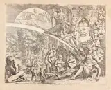 Pietro Testa, Allegorie des Friedens, 1645, Etching