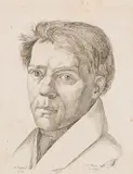Julius Cäsar Thaeter, 4 Bll.: Portraits deutscher Künstler, 1823, Etching