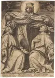 Agostino Carracci, Schutzmantelmadonna