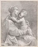 Paul Troger, Die Heilige Jungfrau mit dem Kind, Etching