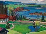 Gabriele Münter, Murnauer Landschaft (Staffelsee)
