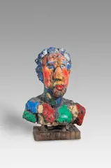 Beethoven by Markus Lüpertz, 2010, Bronze, sold Dec 2011