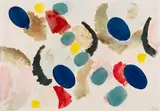 Ohne Titel by Ernst Wilhelm Nay, 1955, Watercolor, sold Dec 2011