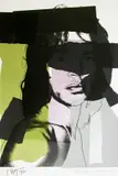 Andy Warhol, Mick Jagger, 1975, Silkscreen in colors