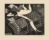 Félix Vallotton, La Paresse, 1896, Woodcut