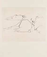 Joseph Beuys, Suite Zirkulationszeit, 1948, Etching and aquatint