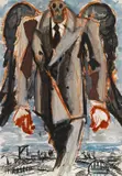 Markus Lüpertz, Ohne Titel, 1976, Gouache