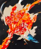 Norbert Bisky, Zentrifuge, 2008, Oil on canvas