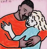 C. O. Paeffgen, Mike Tyson, 1994, Acrylic
