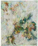 Wie ein Landschaftsskelett mit dem China-Hund by Bernard Schultze, 1984, Oil on canvas, sold Dec 2011