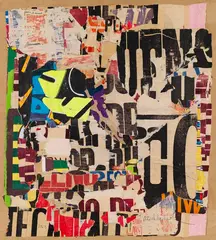 Arthur Aesbacher, Échapper d'un Mur, 1963, Collage