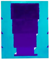 Vier Stufen der Erkenntnis by Heinz Mack, 1994, Acrylic on canvas, sold Oct 2011