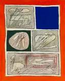 Achille Perilli, La caverna rosea