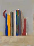 Karl Korab, Totem, 1986, Oil on canvas