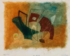 1950/Jn by Rolf Cavael, 1950, Oil, sold Oct 2011