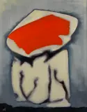 Otto Ritschl, Komposition 69/51, 1969, Oil on canvas