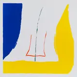 Sun Corner by Helen Frankenthaler, 1968, Silkscreen in colors, sold Oct 2011