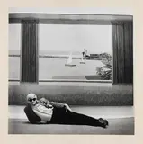 Portrait of David Hockney by Cecil Beaton, 1969, Black and white photograph, sold Oct 2011