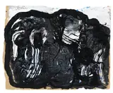 Emil Schumacher, Djerba-10/1967, 1967, Gouache
