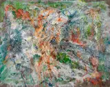 Bernard Schultze, März Situation 20, 1986, Gouache
