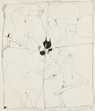 Mit 17 hat man noch Träume by Horst Janssen, 1966, Pencil drawing, sold Oct 2011