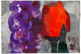 Tulpe und Hyazinthe by Klaus Fußmann, 1991, Watercolor, sold Oct 2011
