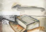 Wolf Vostell, Berliner Beton Landschaft, 1975, Assemblage