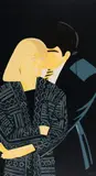 Alex Katz, Vicki Hudspith and Wally Turbeville, 1995, Silkscreen in colors