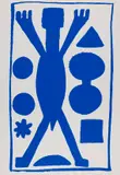 A. R. Penck, Folge von 5 Blättern: Verschiedene Motive