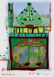 Friedensreich Hundertwasser, 10002 nights homo humus come va how do you do, 1984, Photo-lithograph