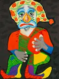 Karel Appel, Pagliacci
