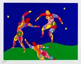 Niki de Saint Phalle, La danse, 1993, Silkscreen in colors
