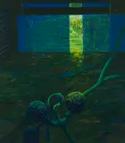 Max G. Kaminski, Ohne Titel, 1969, Oil on canvas