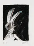 Wolf Vostell, Ohne Titel, 1984, Gouache