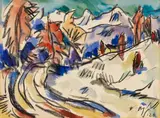 Schwimmer Max, Herbstlandschaft