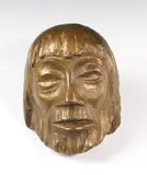 Christusmaske VI by Ernst Barlach, 1931, Bronze, sold Oct 2011