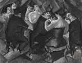 Variété by Hanns Bolz, 1910, Tempera, sold Oct 2011