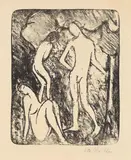 Otto Mueller, Zwei Mädchen und ein Jüngling (Drei Akte)