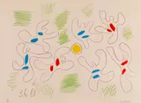Football by Pablo Picasso, 1961, Lithograph in colors, sold Oct 2011