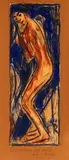 Weiblicher Akt by Christian Rohlfs, 1913, Gouache, sold Oct 2011