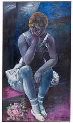 Julius Wichmann, Primaballerina, 1939, Oil on canvas