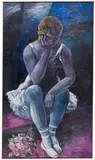 Julius Wichmann, Primaballerina, 1939, Oil on canvas