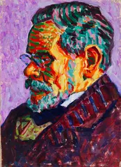 Hans Michaelson, Männerporträt, 1913, Oil on canvas