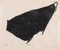 Stier by Ewald Mataré, 1920, Woodcut, sold Oct 2011