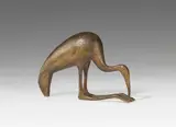 Gerhard Marcks, Hockender Kranich, 1954, Bronze
