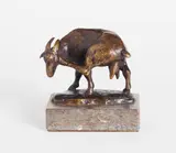 Ziege, sich kratzend by August Gaul, 1915, Bronze, sold Oct 2011