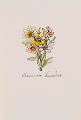 Kleiner Knabe by Hermann Hesse, 1950, Pen and ink drawing, sold Oct 2011