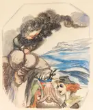 Ludwig Meidner, Alttestamentarische Szene